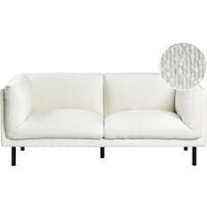 Sofa Set - White Sofas Beliani Vorgod Boucle Off-White Sofa 2 Seater