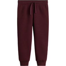 Red Trousers Children's Clothing H&M Brushed Inside Joggers - Dark Red (1260878013)