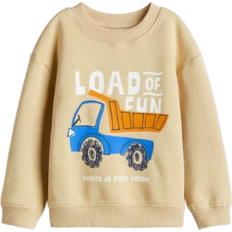 Boys Sweatshirts Children's Clothing H&M Sweatshirt - Yellow/Load Of Fun (1078507088)
