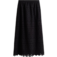 H&M Broderie Anglaise Skirt - Black