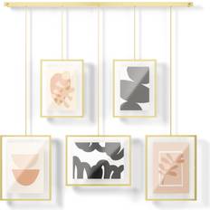 Umbra Exhibit Picture Gallery Set Brass Photo Frame 79x70cm
