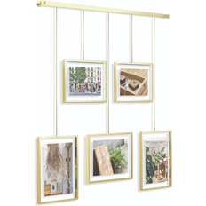 Umbra Exhibit Picture Gallery Set Matt Brass Photo Frame 79x70cm