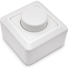 Eluttag utanpåliggande Bårebo Dimmer Elektronisk Utanpåliggande Nya Basic 20-300W 230V