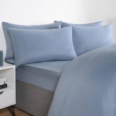 Brentfords Soft Comfortable Hotel Quality Luxury Pillow Case Blue (75x50cm)