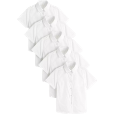 Shirts Children's Clothing Tu Short Sleeve Shirts 5-pack - White (135283191)