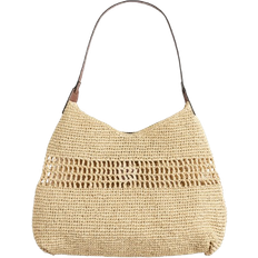 H&M Straw Shoulder Bag - Beige