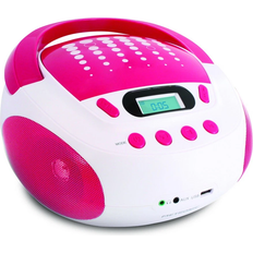 Cd mp3 spelare bärbar Metronic Pop Pink MP3 CD Spelare Barn