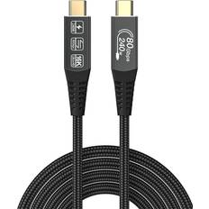 Thunderbolt 5 Nordic 2m Thunderbolt 5 Kabel 80Gbps 2m