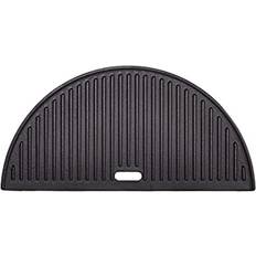 Kamado Joe Griddle Plates Kamado Joe HalfMoon Cast Iron Reversible FlatTop Griddle