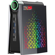 Ace Magician Mini PC Windows 11, AMD Ryzen 7 5700U (8C/16T, up to 4.3Ghz) 16GB RAM 512GB NVMe SSD Mini Gaming PC, Mini Desktop Pc with 3-mode Adjustment, WiFi 6/BT5.2/HDMI/DP/Type-C 3 SCREEN OUTPUT