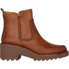 Pikolinos Ankelboots Pikolinos Läderankelstövlar För Kvinnor - Brun