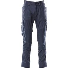 Washable Work Pants Mascot 18379-230 Accelerate Trousers with Kneepad Pockets - Dark Navy