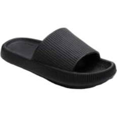 New Arrival Fashionable Striped Eva Slippers, Simple Home Bathroom Outdoor Flip Flops, Soft Anti-Slip Thick Sole, Lightweight And Comfortable, High-En