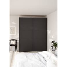 Skjutdörrsgarderob Tvilum NEW Como Skjutdörrsgarderob 180x220 cm Garderob