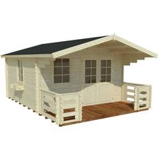 Palmako Hytte Kristian 360 x 360 cm (Areal 12.6 m²)