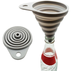 Silicone Funnels Shein Minimalist Grey Foldable Funnel