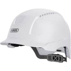 Mechanical Scator Vented Safety Helmet - White