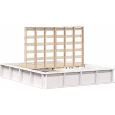 160 cm - Hvid Rammesenge vidaXL Sengestel Med Opbevaring Hvid 210 x 178 x 30 cm Rammeseng