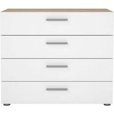 Tvilum Suntia Nature/White Chest of Drawer 80.2x68.1cm