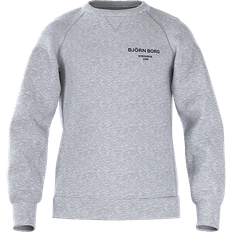 Enfärgade Sweatshirts Björn Borg Essential 1 Sportsweatshirt Light Grey