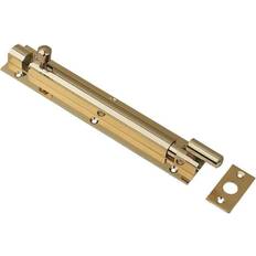 Barrel Bolt Necked Brass 100mm x 38mm Pack of 2