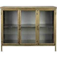 Guld Skænke Dutchbone Gertlush Mørkegrå Jern H80 B100 x D38 5 cm Skænk