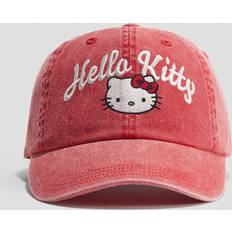 Girls - Red Caps H&M Kitty Motif-Detail Twill Cap - Red/Hello