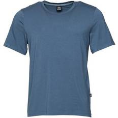 Blåa - Yoga T-shirts Chillaz Mountain Logo T-Shirt Herr - Blå