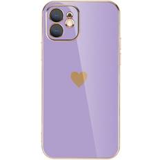 Solid Plating Lens Protection Phone Case