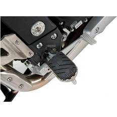 Sort Motorcykelfodpinde SW-Motech Ion Footrest Kit Triumph Tiger 1050 BMW Models - Black Silver