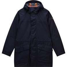 Herre - Orange Frakker Napapijri Man Pilloz Long Parka Jacket - Dark Blue