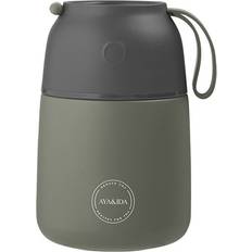 Grøn Termo madkasser AYA&IDA Food’ie Tropical Green Food Thermos 0.5L