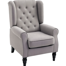 Homcom Accent Grey Armchair 102cm