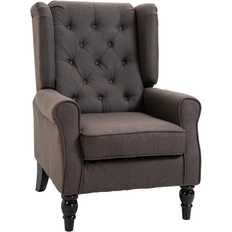 Homcom Accent Brown Armchair 102cm