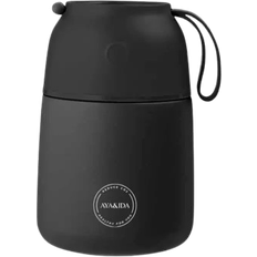 AYA&IDA Food’ie Matte Black Food Thermos 0.5L