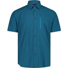 Herre - Skiløb Skjorter CMP Shirt Stretch Skjorte Herrer - Blå