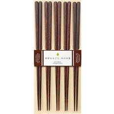 Træ Spisepinde Kawai Plain Brown Spisepind 23cm 5stk