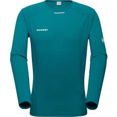 Træningstøj - Turkis Svedundertøj Mammut Aenergy First-Layer Longsleeve Funktionsshirt - Turkis