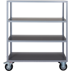 House Doctor Rulleborde House Doctor Reol Med Hjul Trolley Stål Grå 140x45x120 cm Rullebord