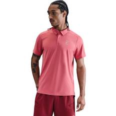 Lila - Träningsplagg Pikétröjor Nike Court Dri-fit Advantage Polo Herrar - Berry