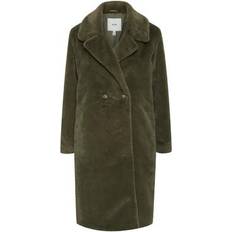 Recycled Materials - Wool Coats Ichi Women's Coat Haya - Vert