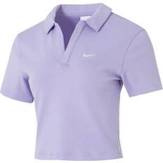 Nike Purple Polo Shirts Nike Essential Fashion Comfortable Short Sleeve Polo Shirt - Purple