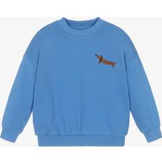 Blue Dog Emb Sweatshirt - Blue