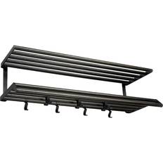 Ek Hatthyllor Essem Design Tamburin Black Stained Oak/Black Hat Shelf 100x29cm