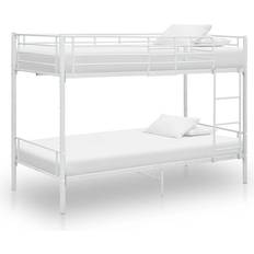 90cm Beds vidaXL 287909 White Bunk Bed 90X200cm