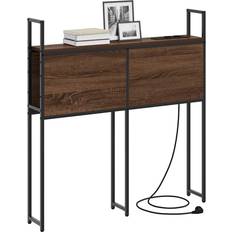Senge & Madrasser vidaXL Opbevaringshovedgavl Brun Eg 75 cm Sengegavl