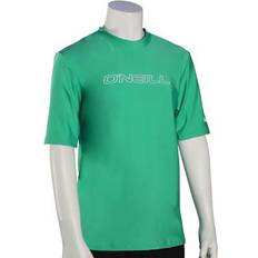 Rash Guards & Base Layers O'Neill Kid's Basic Skins Surf Shirt Seaglass 16