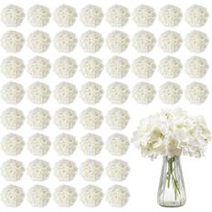 65 Pcs Silk Hydrangea Flowers 9.8 In