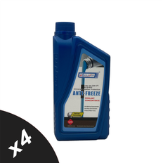 Antifreeze & Car Engine Coolants Atlantic Blue Concentrate HOAT Ethylene Glycol ASTM D3306 BS 6580 4x1L Antifreeze & Car Engine Coolant
