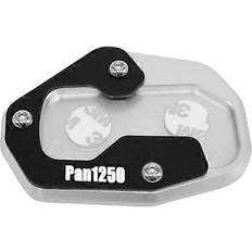 Motorcycle Kickstand Extension Plate Foot Side Stand - Grey